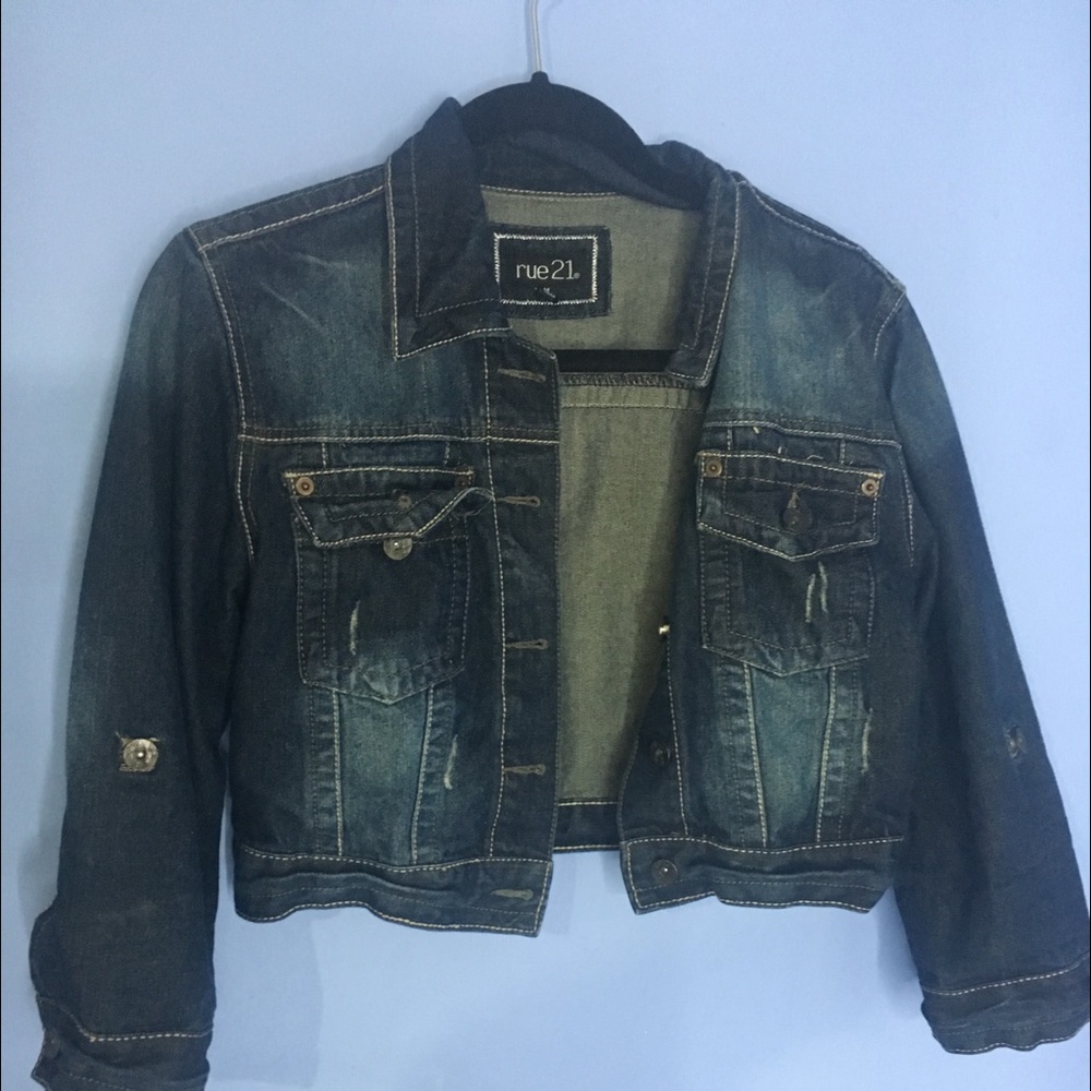 Cropped Jean Jacket